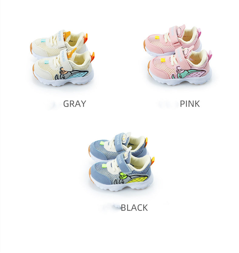 Summer New 1-2 Years Old Baby Sports Shoes Baby Functional Shoes Men and Women Mesh Breathable Children's Shoes