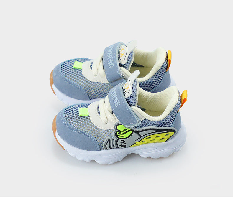 Summer New 1-2 Years Old Baby Sports Shoes Baby Functional Shoes Men and Women Mesh Breathable Children's Shoes
