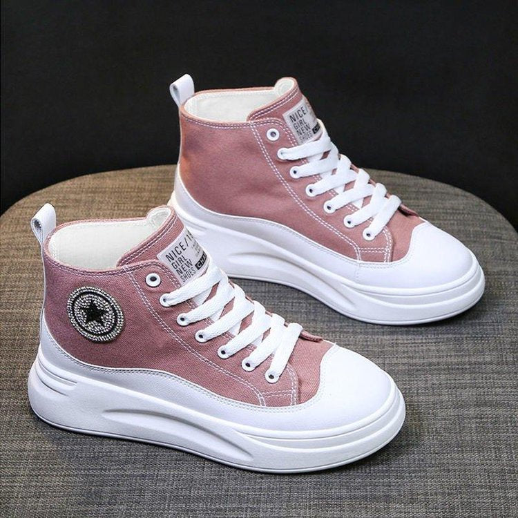 Korean Style Student Canvas Shoes Women All-match