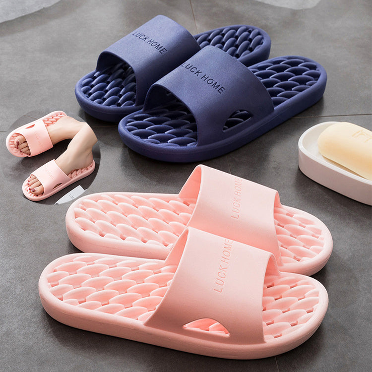 Hollow Out Slippers For Women Men Home Shoes