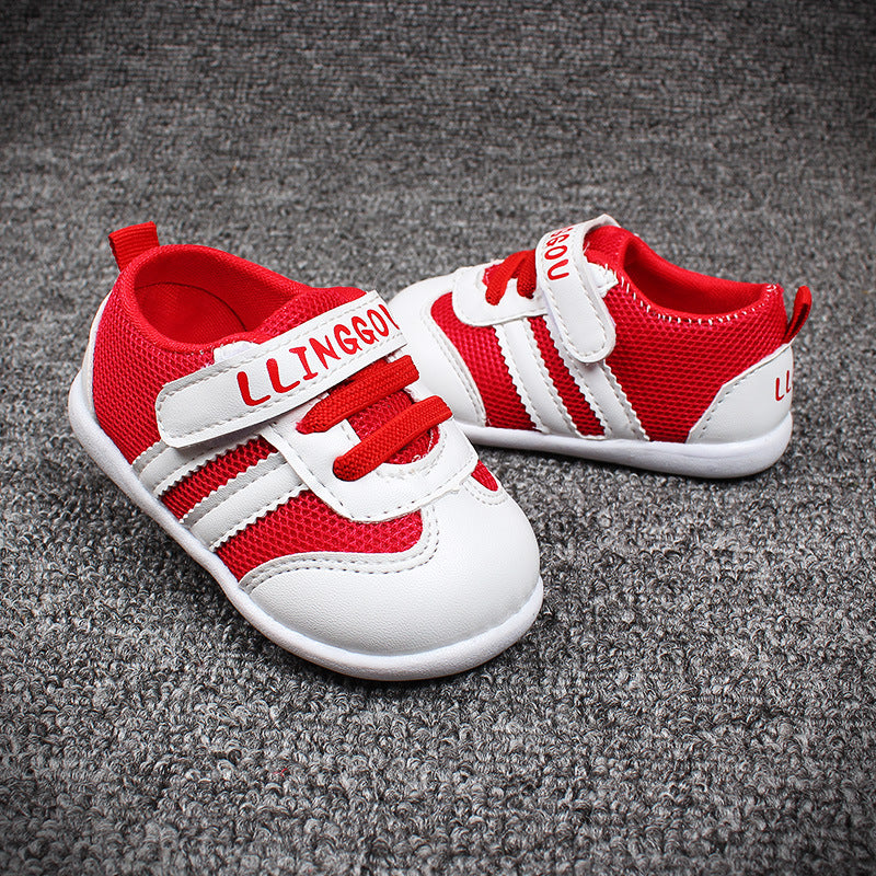 Autumn New Style Men And Women Baby Walking Shoes Functional Shoes, Soft Bottom Baby Shoes 0-1-2 Years Old