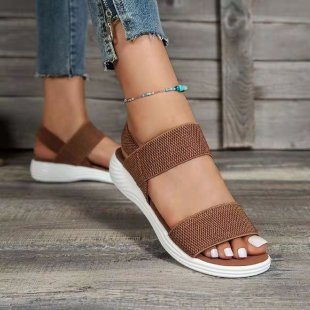 Double-strap Sandals Women Platform Beach Shoes