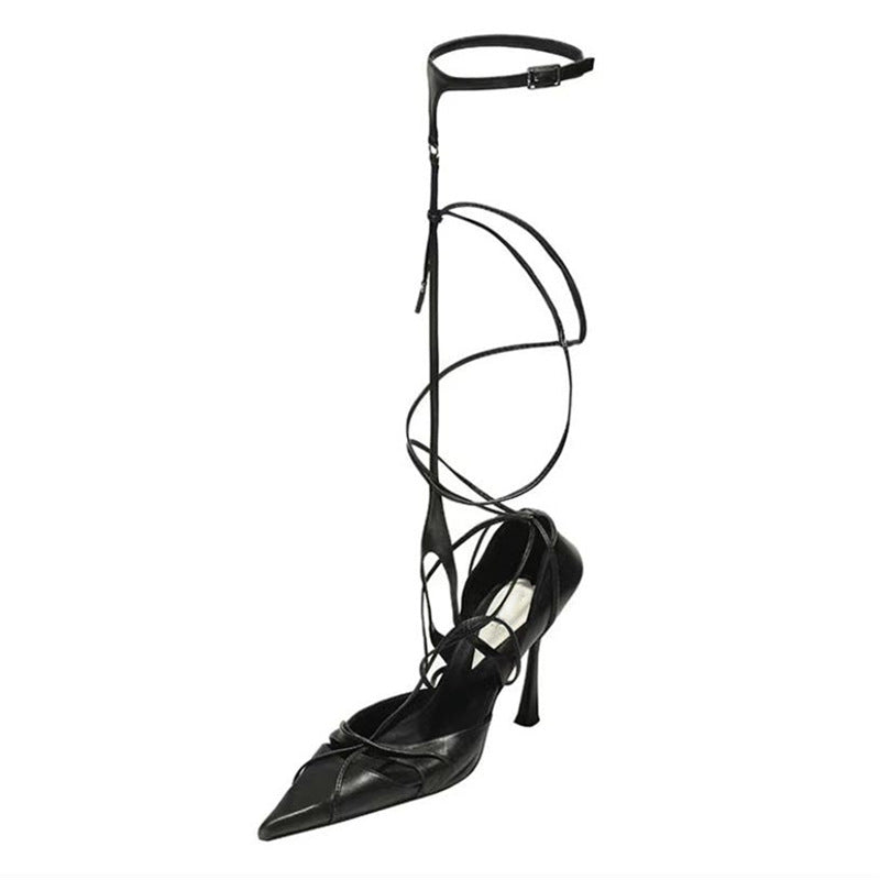 Versatile Buckle High Heel Shoes For Women