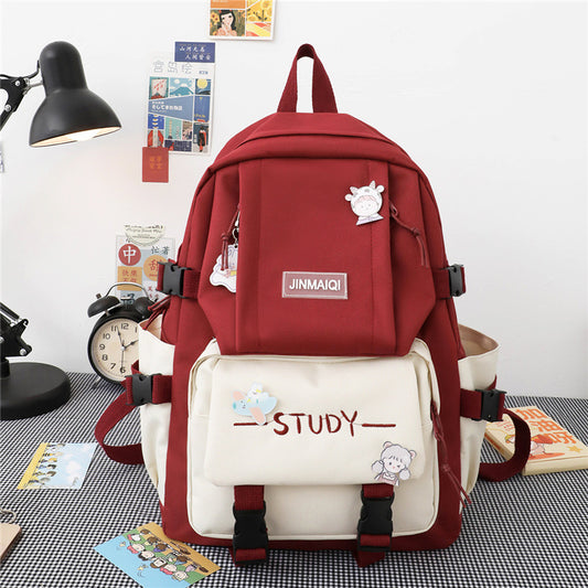 Campus Women's Fashion Canvas Backpack