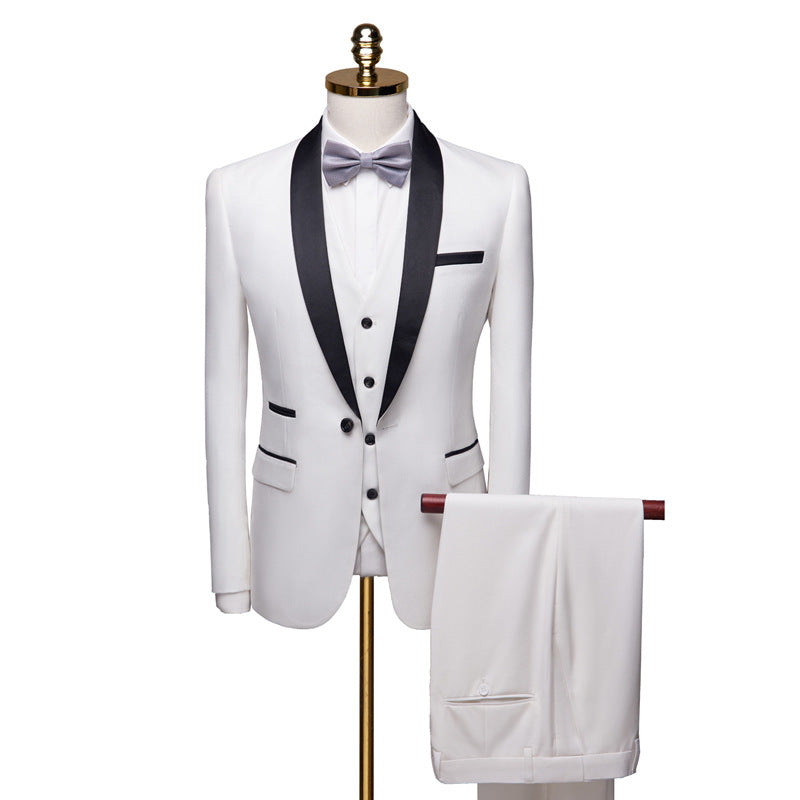 Men 3 Pieces Suit Set Men Wedding Suits Groom Tuxedos